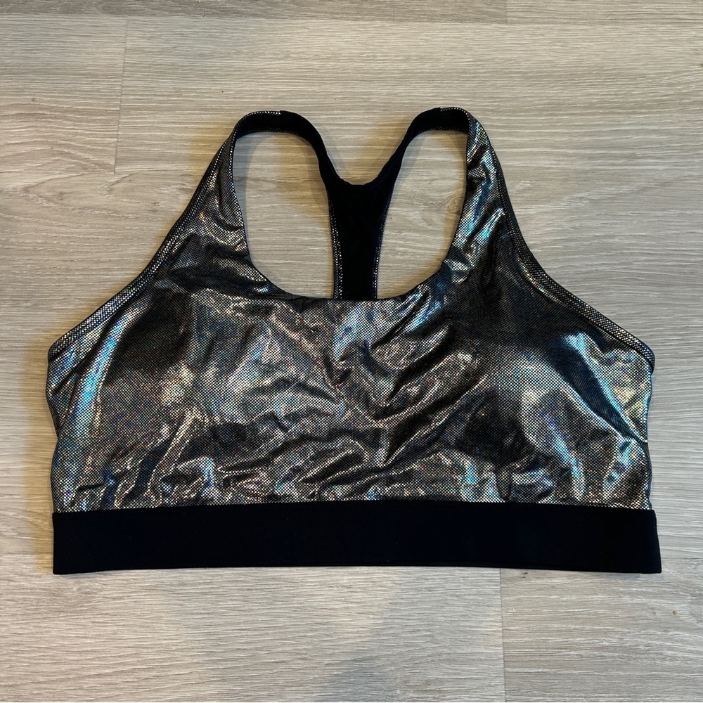 Zyia Women’s Disco Luxe Sports Bra - Est. XXL